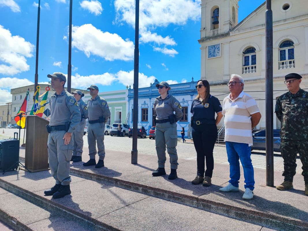 Prefeito de Jaguarão participa do lançamento da 55ª Operação Golfinho