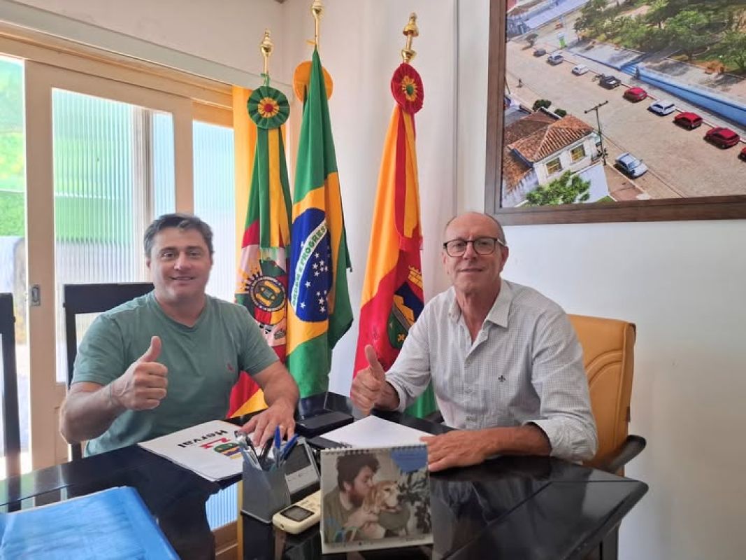 Celso Silveira e Rodrigo Dutra assumem Prefeitura de Herval com foco em novos rumos para o município