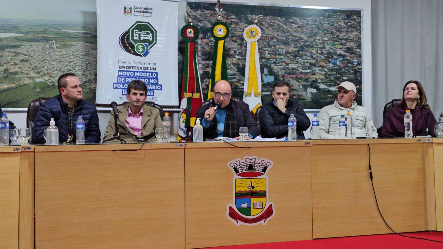 Audiência pública em Arroio Grande debate novo modelo de pedágio no Polo de Pelotas