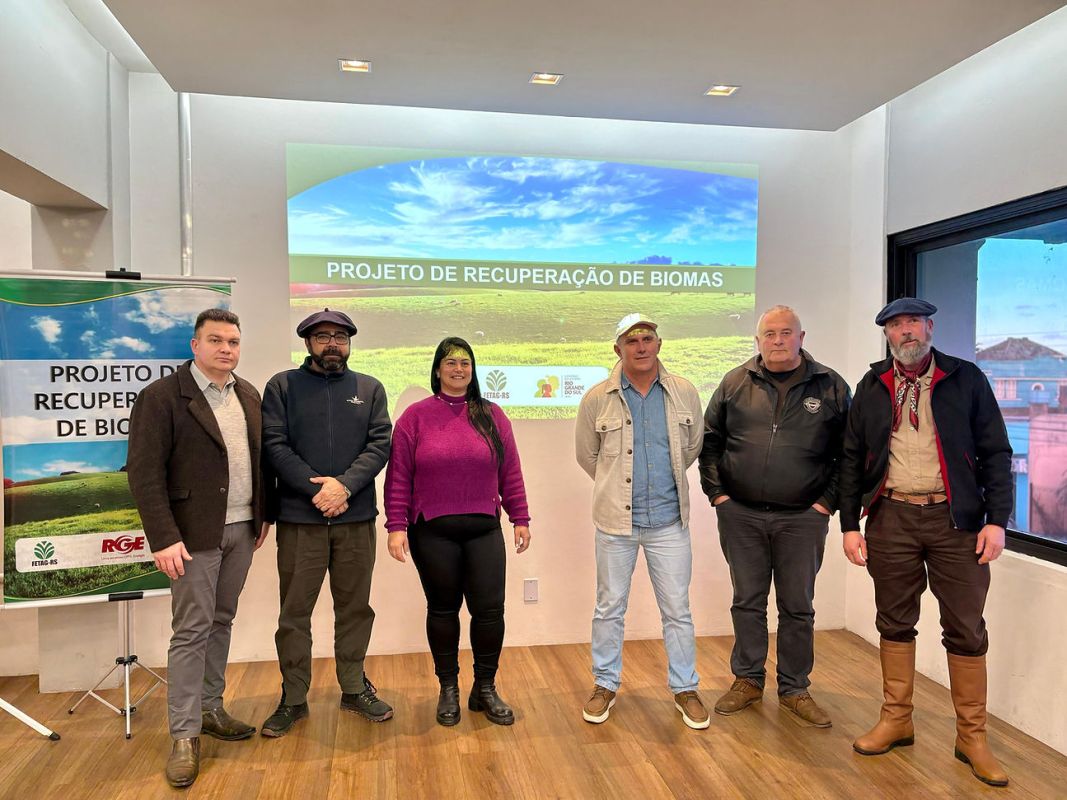 Projeto Recuperação de Biomas é apresentado em Arroio Grande e reforça apoio técnico e ambiental a produtores