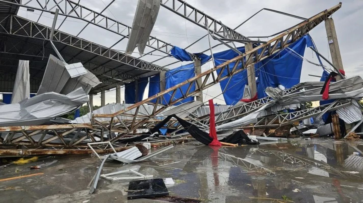 Defesa Civil registra danos em 60 municípios após temporal no Rio Grande do Sul