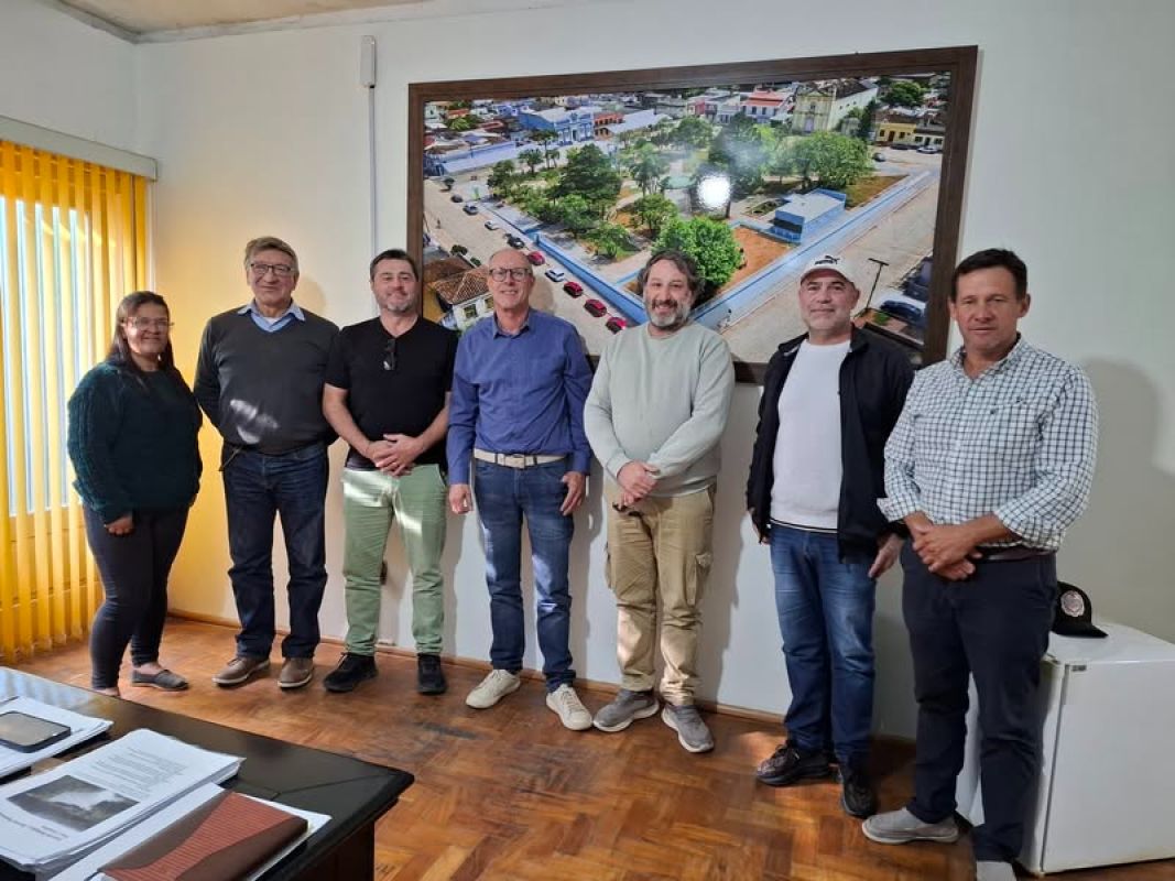 Projeto de turismo sustentável no Passo do Centurião é apresentado em reunião na Prefeitura de Herval
