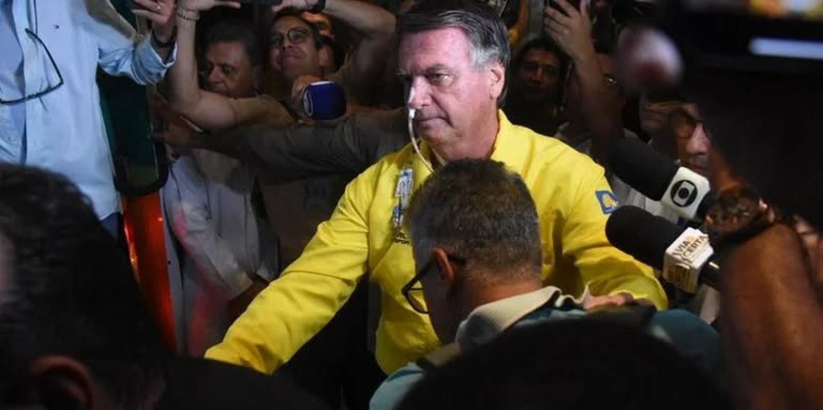 Bolsonaro diz que pode comparecer a ato pró-anistia do 8 de Janeiro, mesmo sem previsão de alta hospitalar