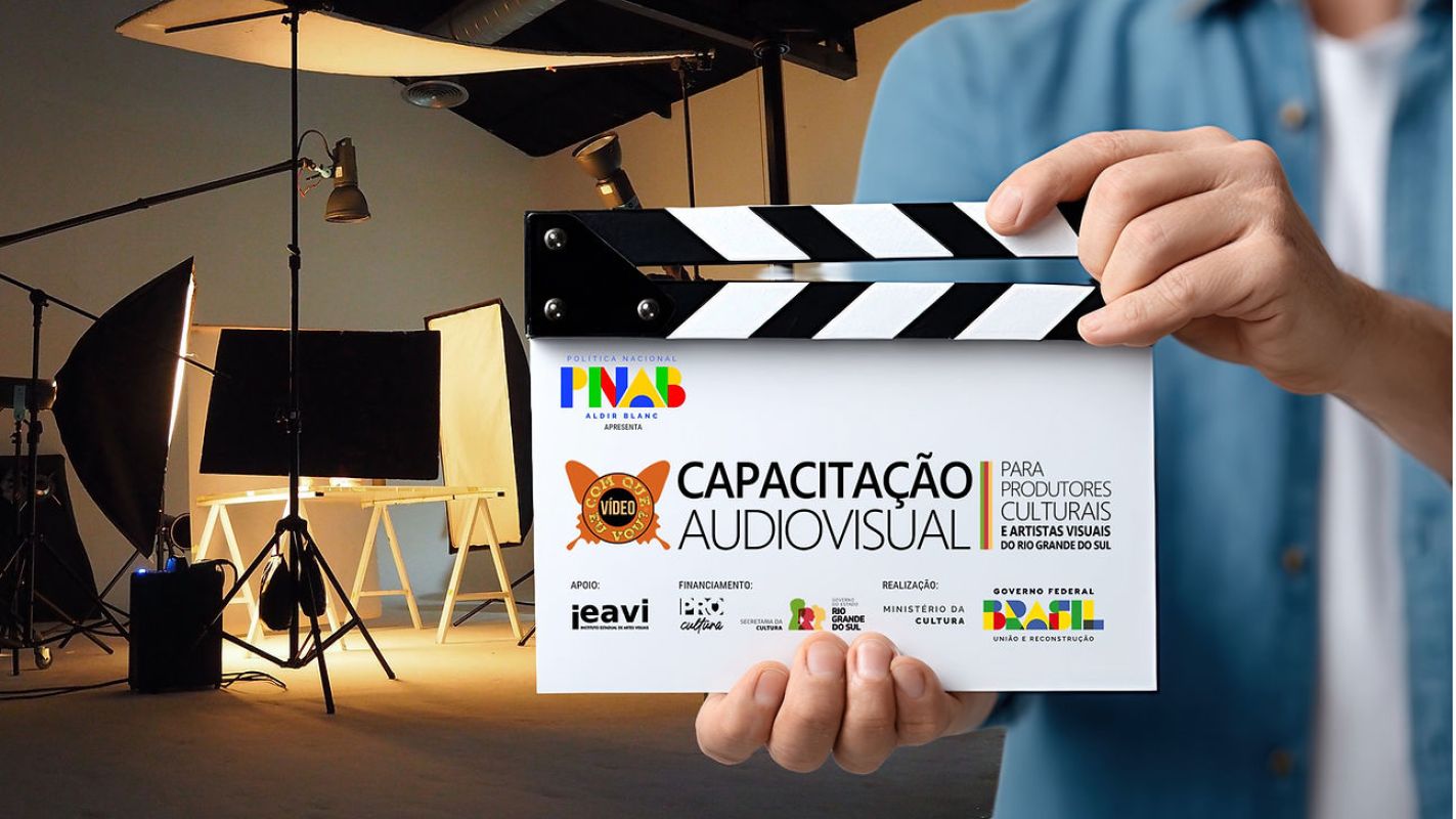 Capacitação gratuita impulsiona artistas e produtores culturais do RS no universo do vídeo