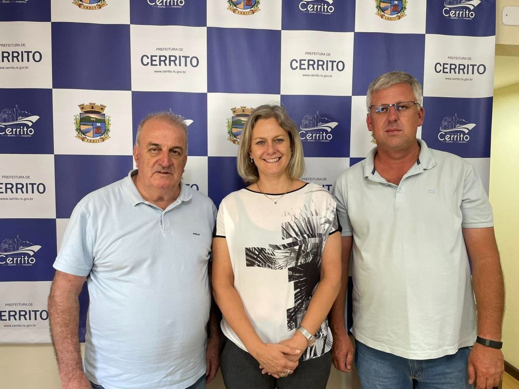 Prefeito de Cerrito recebe presidente da Azonasul para tratar de demandas regionais