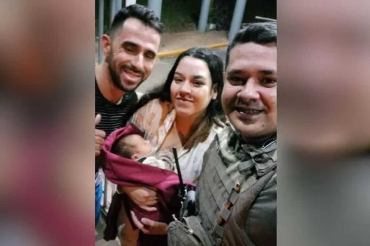 Soldado da Brigada Militar salva bebê engasgado em Passo Fundo: 