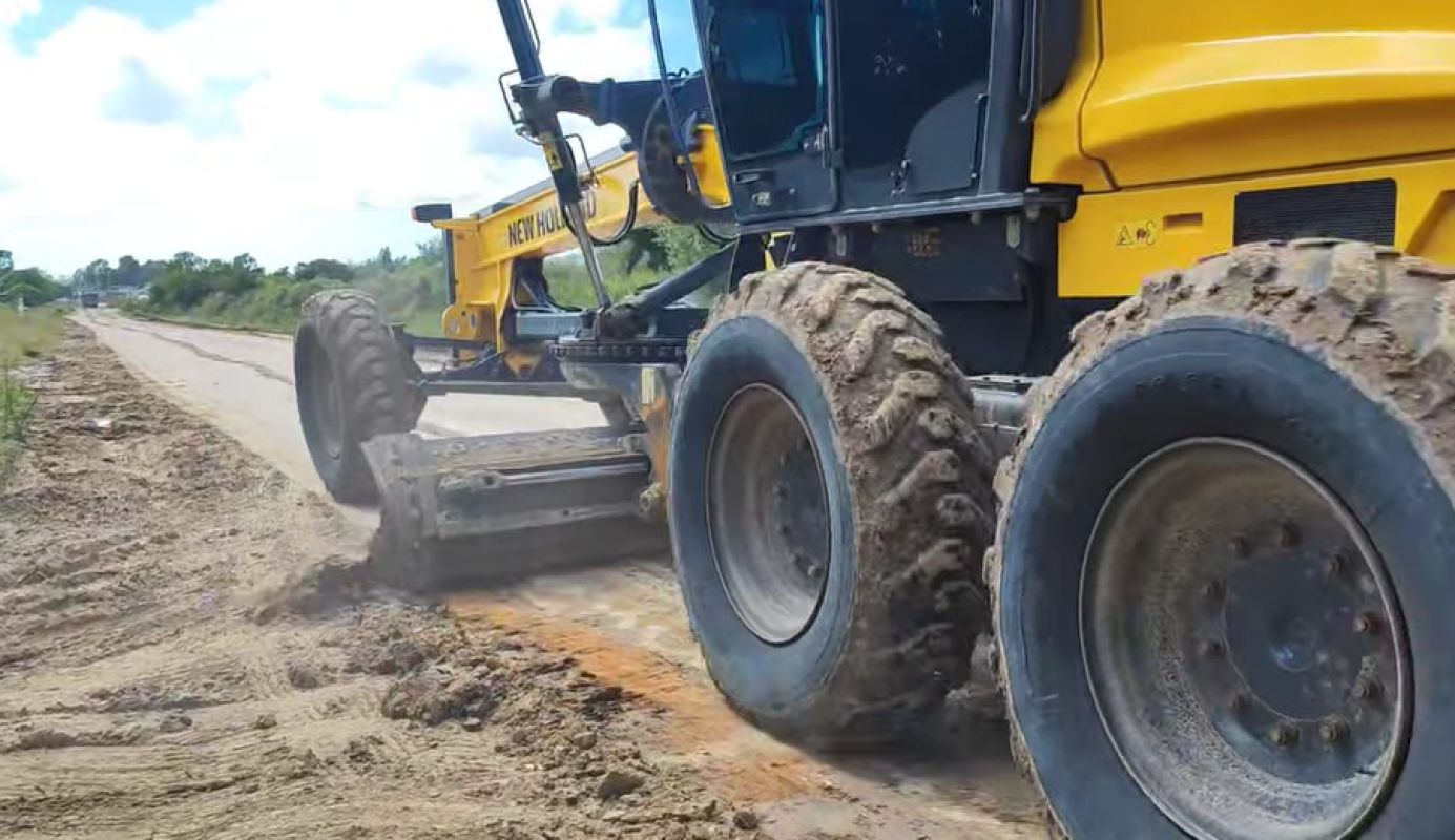 Jaguarão acelera obras de calçamento no bairro Pindorama e realiza melhorias em vias públicas