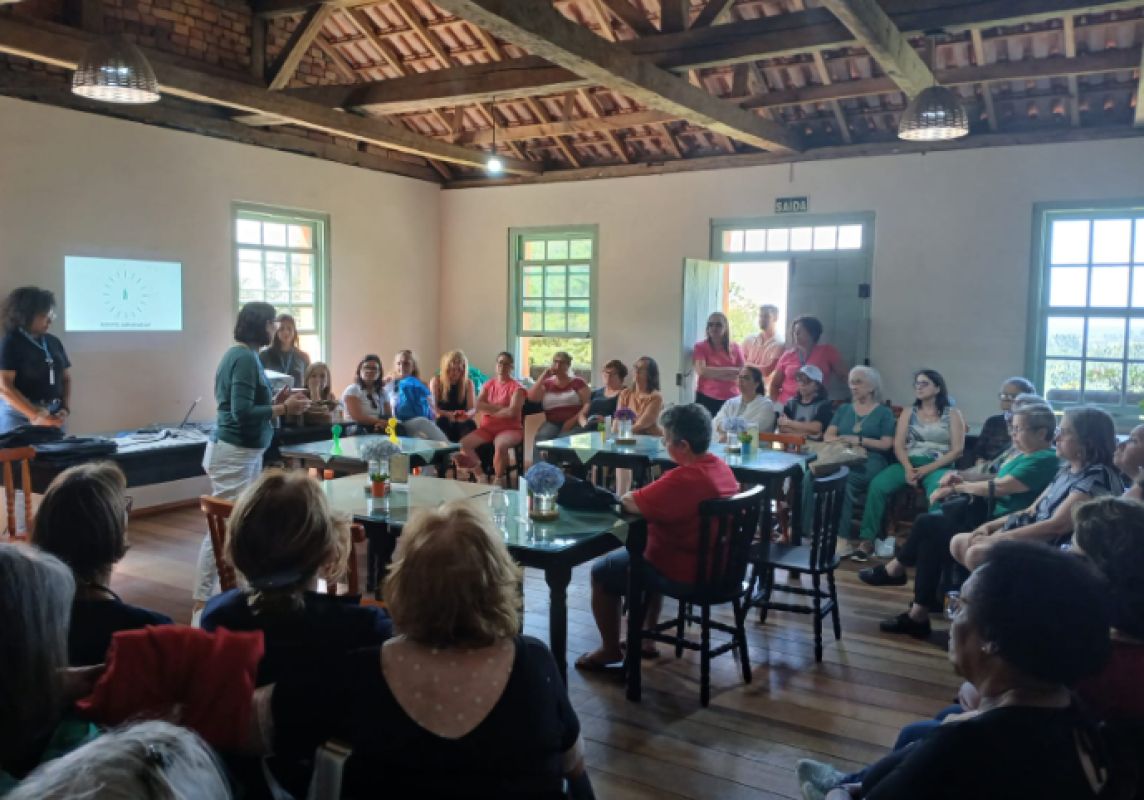 Grupo Sampel realiza passeio de despedida do ano com café colonial e atividades em Turuçu