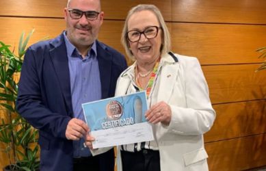 Piratini recebe Certificado Bronze por desempenho em vacinação infantil