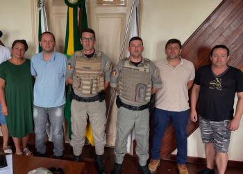 Administração municipal e Brigada Militar definem estratégias de segurança para o CarnaPO 2025 em Pedro Osório