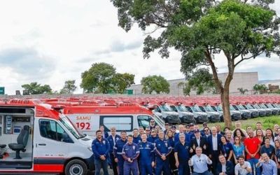 Lula entrega 789 novas ambulâncias para o Samu e amplia cobertura para 89,4% da população