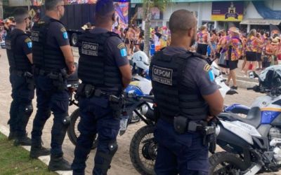 Operações integradas reforçam segurança no Carnaval de Rua de Pelotas