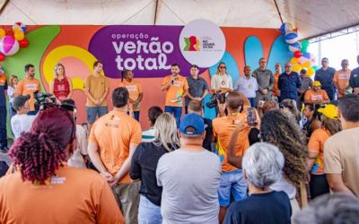 Operação Verão Total leva serviços e atividades ao Laranjal com presença do governador em exercício