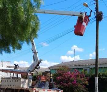 Jaguarão realiza manutenção em mais de 2.000 pontos de iluminação pública em diversos bairros
