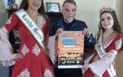 Corte de Morro Redondo visita Cerrito e convida para as comemorações dos 37 anos do município