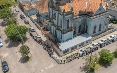 Projeto de restauração do forro de estuque da Igreja Imaculada Conceição, em Jaguarão, é lançado