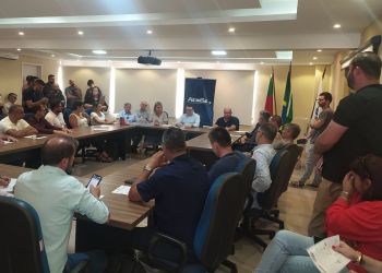 Prefeito e vice de Jaguarão participam de eleição na Azonasul em Pelotas