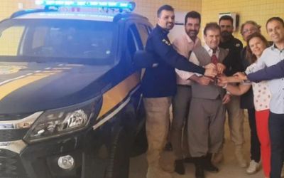 Pelotas recebe nova viatura para PRF com recursos de emenda parlamentar
