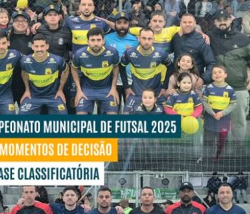 Arroio Grande: Campeonato Municipal Sicredi de Futsal 2025 entra na reta final da fase classificatória