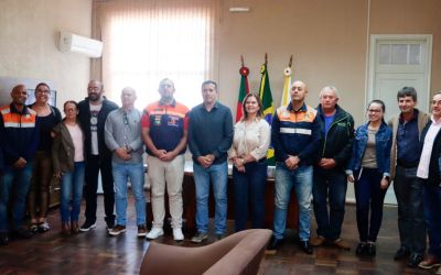 Reunião no Gabinete Municipal alinha ações para decreto de emergência em Arroio Grande