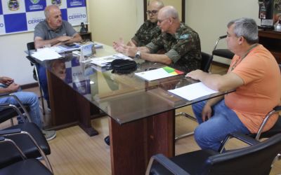 Prefeito de Cerrito assume presidência da Junta Militar