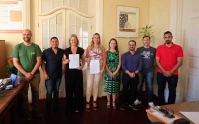 Prefeita Paula Mascarenhas assina termo de cooperação com a UFPel para mapeamento das áreas verdes de Pelotas