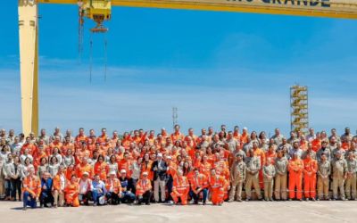 Prefeito de Pelotas acompanha Lula em anúncio da retomada do Polo Naval em Rio Grande