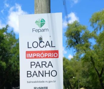 Balneário de Cerrito é classificado como impróprio para banho na temporada 2024-2025