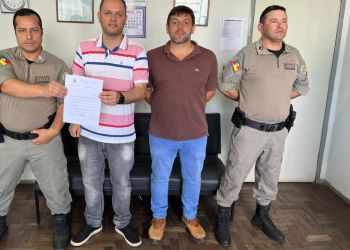 Prefeito e vice de Pedro Osório solicitam reforço da Brigada Militar para eventos tradicionais