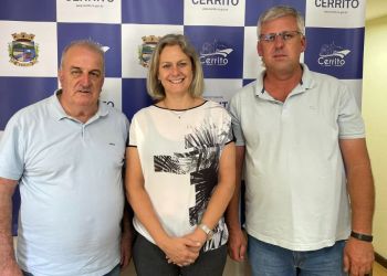 Prefeito de Cerrito recebe presidente da Azonasul para tratar de demandas regionais