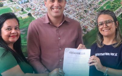Prefeito de Arroio Grande Neto Pereira firma convênio com a Apae para fortalecer atendimento na cidade