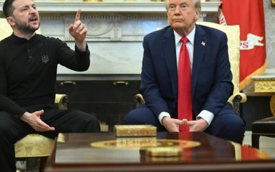 Encontro entre Zelensky e Trump na Casa Branca termina em confronto verbal