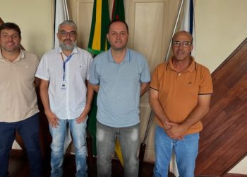 Representante da Equatorial discute parcerias e evento social em visita à Prefeitura de Pedro Osório