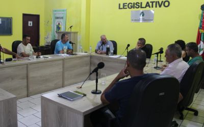 Prefeito de Cerrito participa da primeira sessão legislativa de 2025 na Câmara de Vereadores