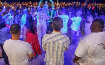 Prefeito Fernando Marroni celebra tradições religiosas de Pelotas durante festas de Nossa Senhora dos Navegantes e Iemanjá