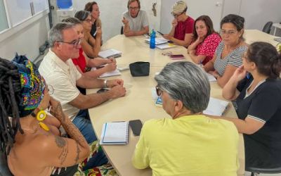 Secretário de Educação de Pelotas se reúne com diretores das escolas de turno integral para discutir melhorias no ensino