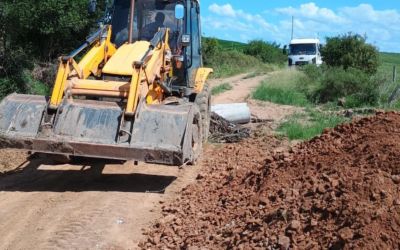Jaguarão intensifica manutenção de estradas rurais para melhorar infraestrutura e acesso