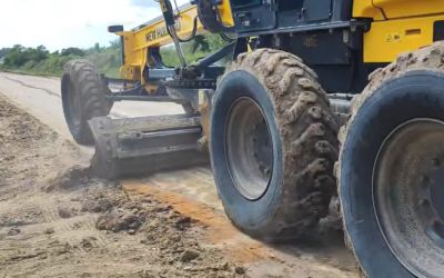 Jaguarão acelera obras de calçamento no bairro Pindorama e realiza melhorias em vias públicas