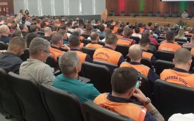 Defesa Civil de Cerrito participa de evento sobre mudanças climáticas e reforça capacitação em Porto Alegre