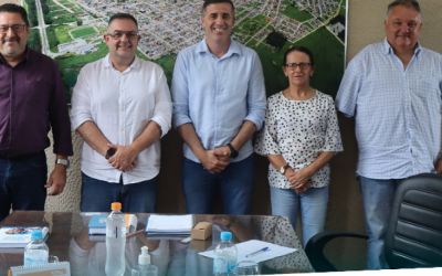 Corsan discute melhorias em Arroio Grande durante visita ao prefeito