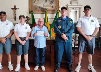 Prefeito de Jaguarão recebe convite para cerimônia de Transmissão de Cargo da Capitania dos Portos do RS