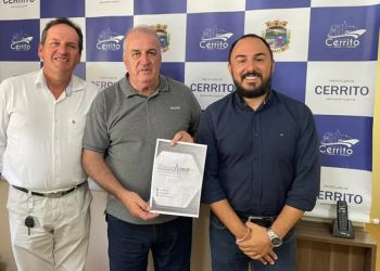 Prefeito de Cerrito recebe gestores da SisteMed para discutir implantação de telemedicina no município