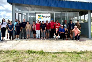 Prefeito entrega Academia da Saúde no bairro Indianópolis em Jaguarão após depredações